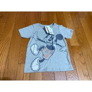 Disney Gray Mickey Mouse Short Sleeve Tee